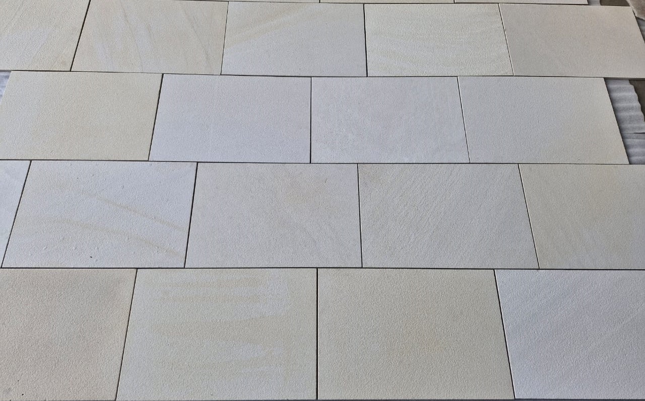 Mint Fossil Sandblasted Tile 8934