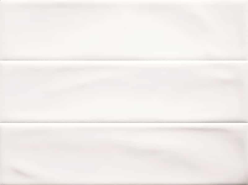 Subway White Wavy Matt Ceramic Wall Tile 2599