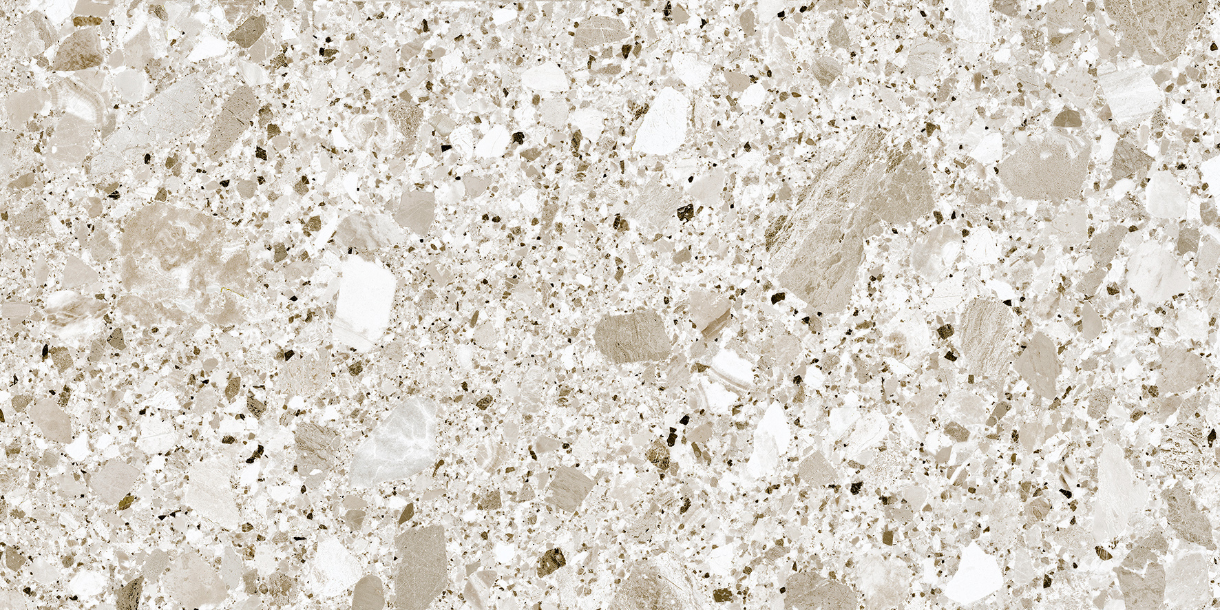 Antic Pietra Cream Terrazzo Look Spanish Porcelain Tile 2655