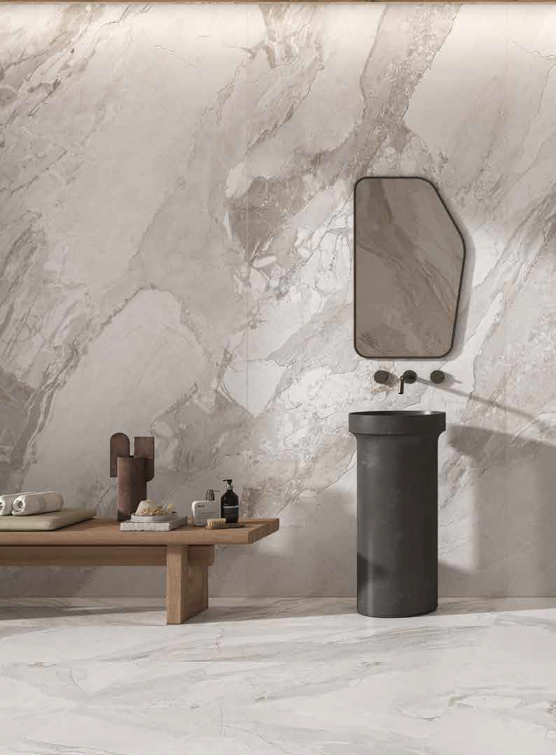 Blend White Matt Italian Rectified Porcelain Slab 2700