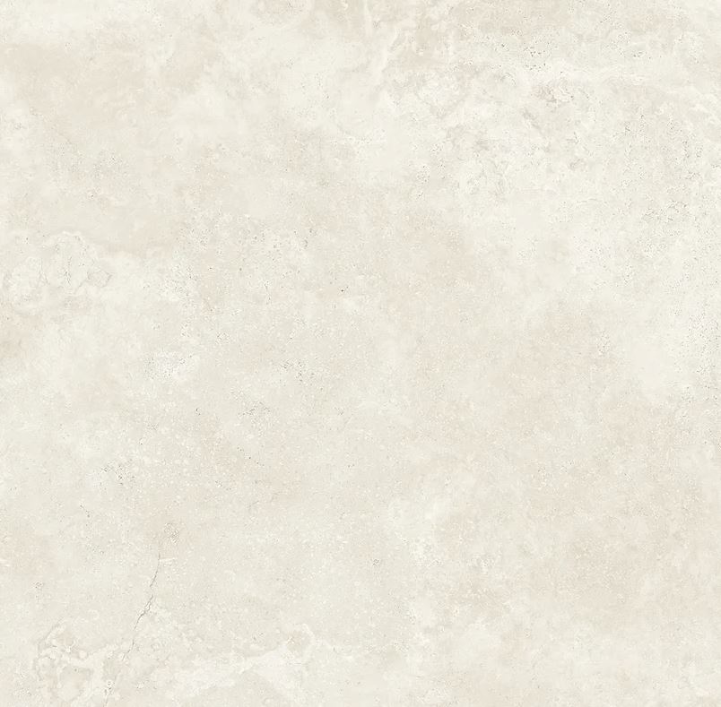 Classic Bianco Travertine Look Cross Cut In/Out Finish Rectified Porcelain Tile 2702