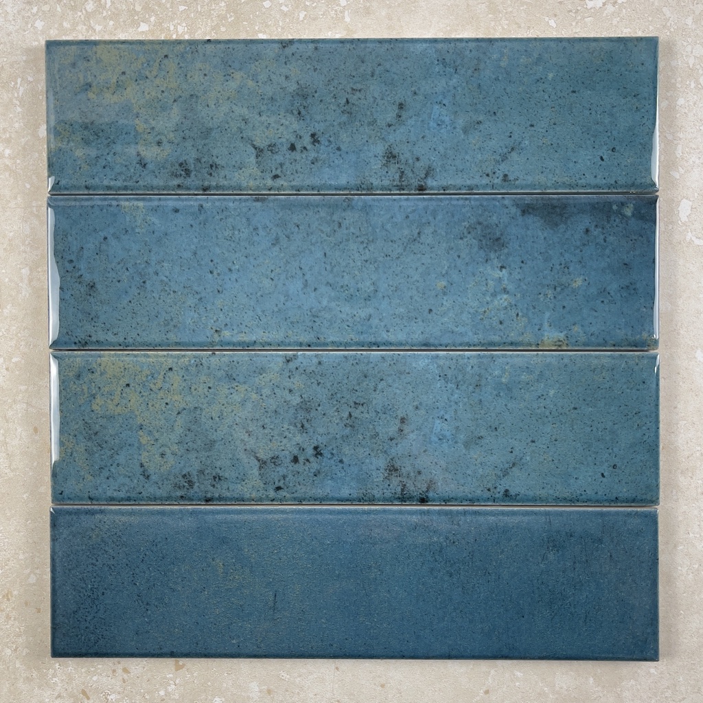 Urban Teal Glossy Ceramic Wall Tile 2429