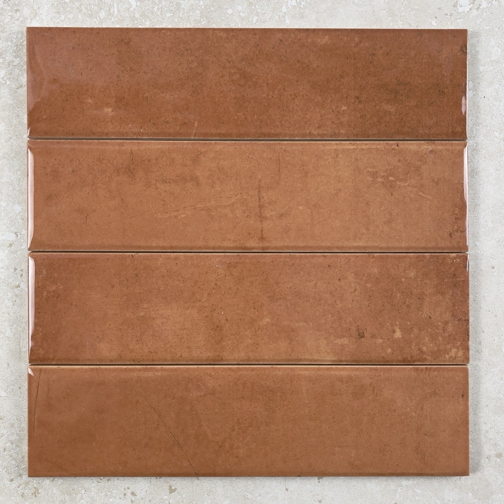 Urban Coral Glossy Ceramic Wall Tile 2430