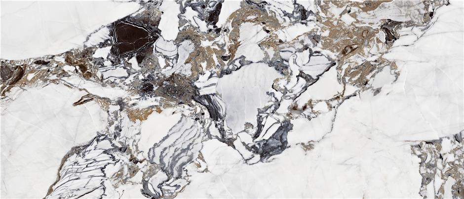 Makai White Polished Spanish Rectified Porcelain Slab 2705