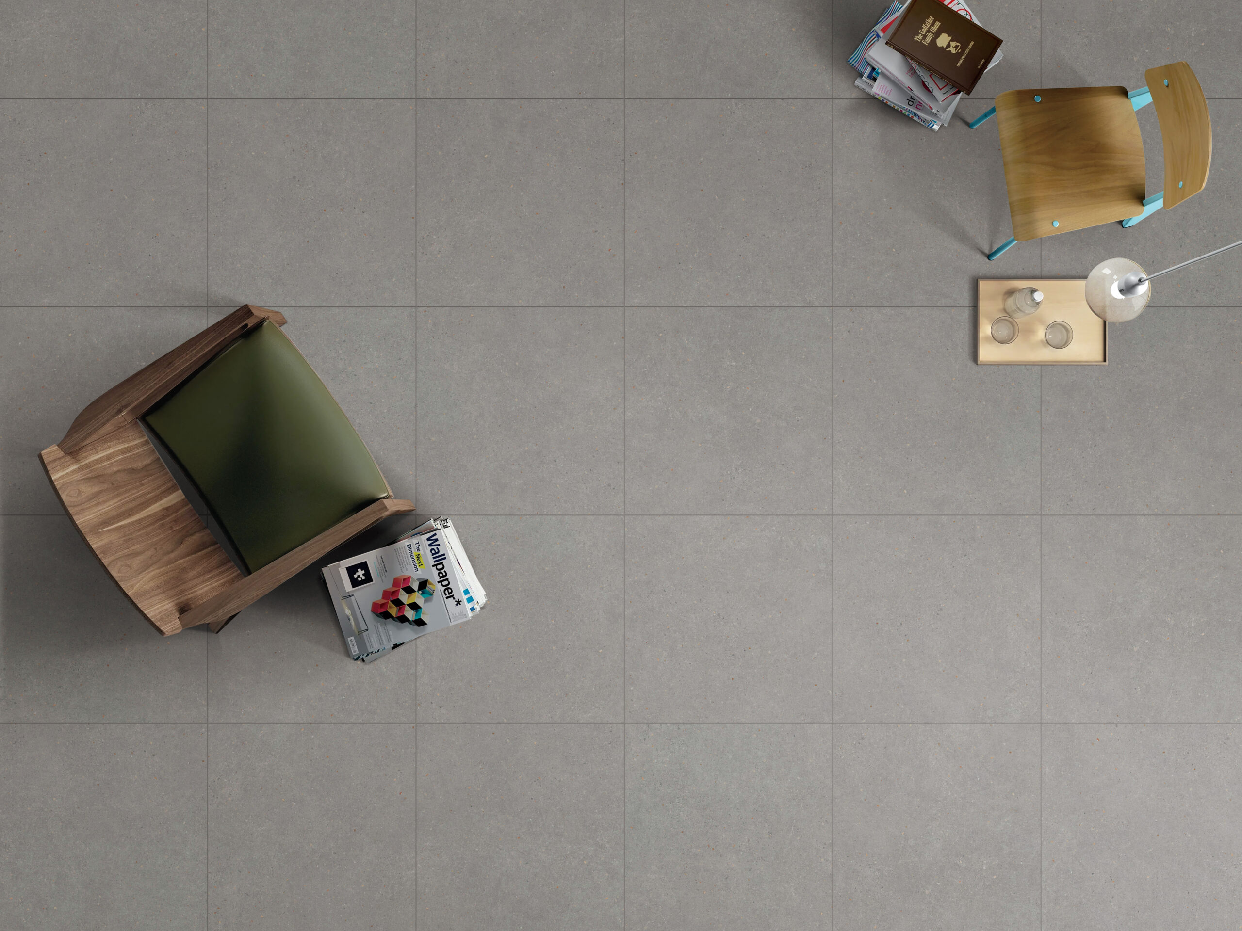 Astrid Dark Grey Matt Rectified Porcelain Tile 2749