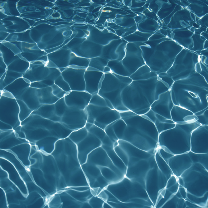 Glitter Blue Spanish Polyurethane Cord Glass Pool-Mosaic 7780