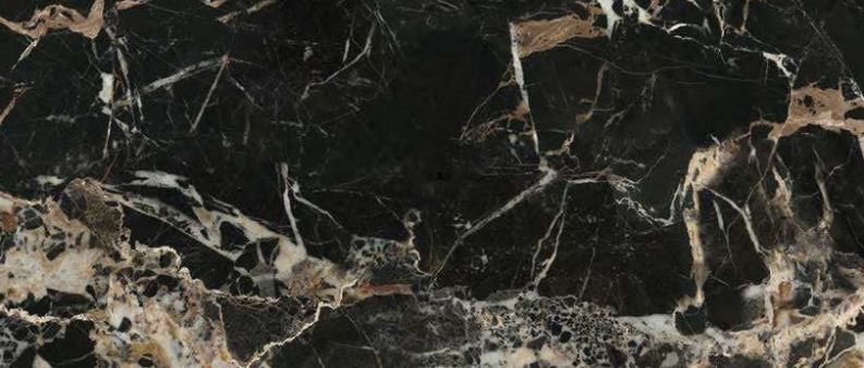 Black Gold Matt Italian Rectified Porcelain Tile 2682