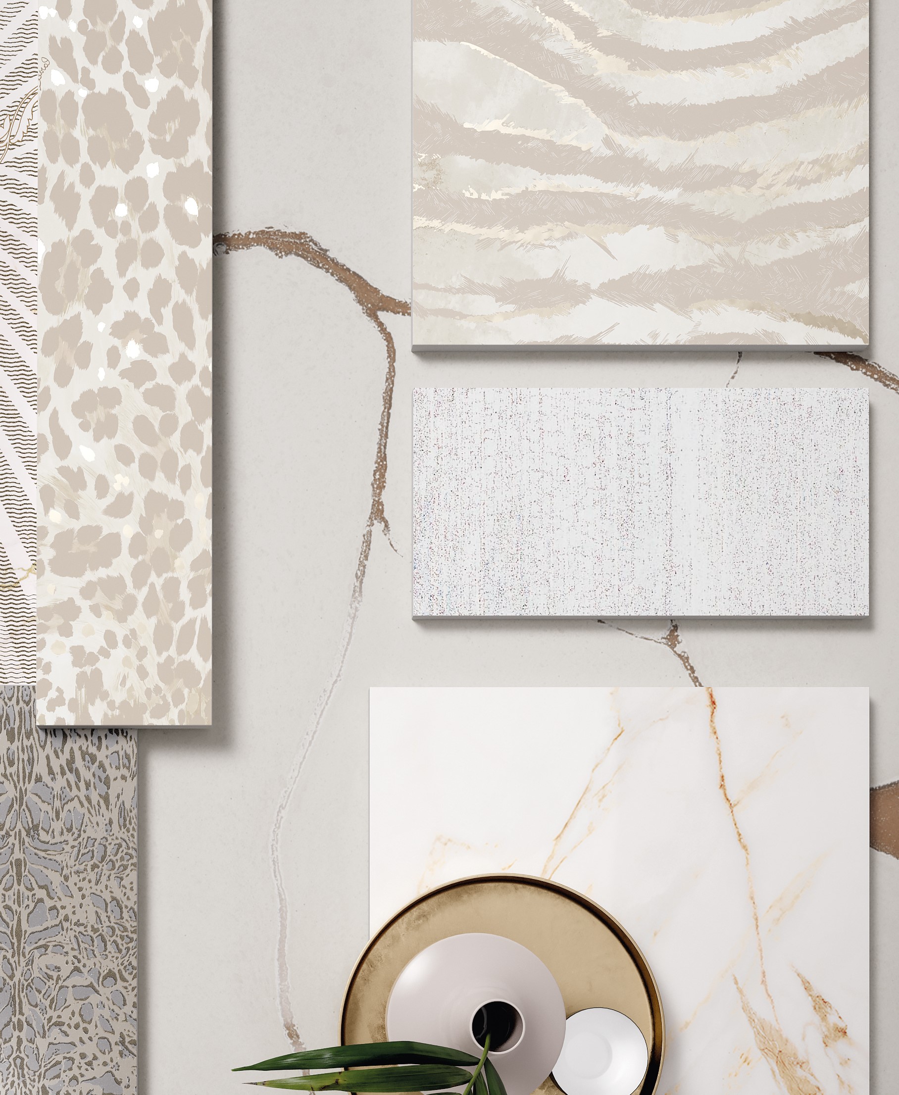 Roberto Cavalli TWS Blanco Wood Look Italian Rectified Porcelain Tile 2688