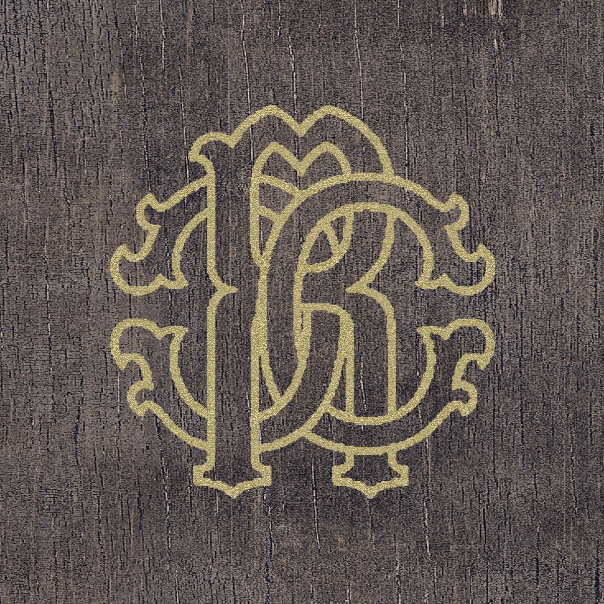 Roberto Cavalli TWS Dark Logo Italian Rectified Porcelain Tile 2690