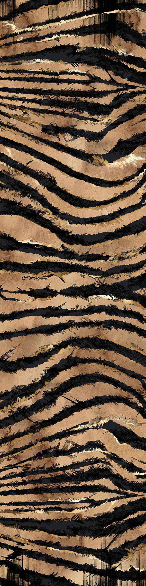 Roberto Cavalli TWS Freedom Animal Print Decor Italian Rectified Porcelain Tile 2761