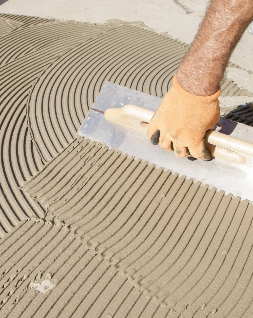 Apply Tile Adhesive