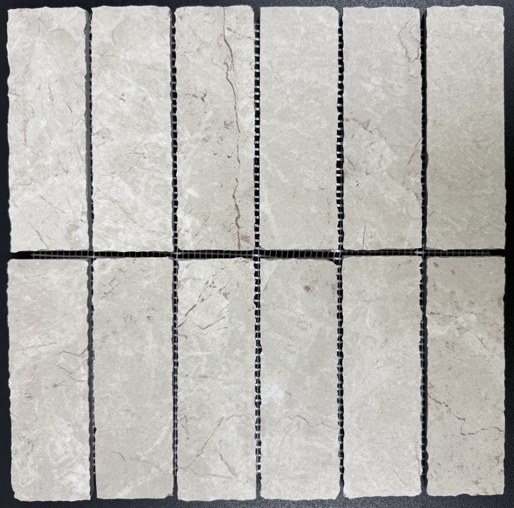 Willow Ivory KitKat Tech Finish Porcelain Mosaic 7855