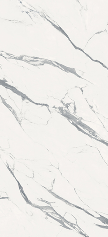 Statuario Extra Glossy Marble Look Polished Rectified Porcelain Wall & Floor Panel | Slab 2752