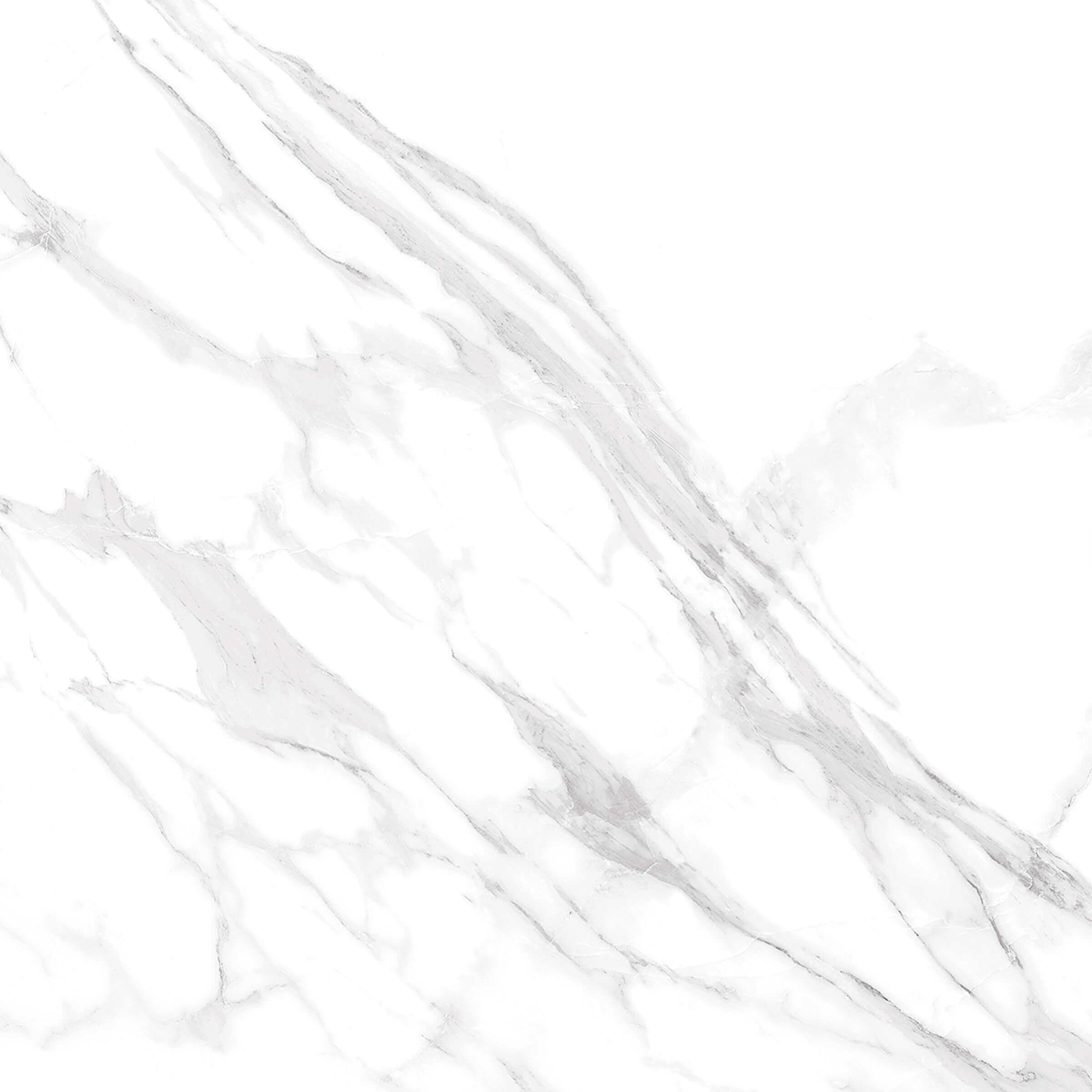 Coliseo Blanco Carrara Polished Rectified Porcelain Marble Look Tile 3784