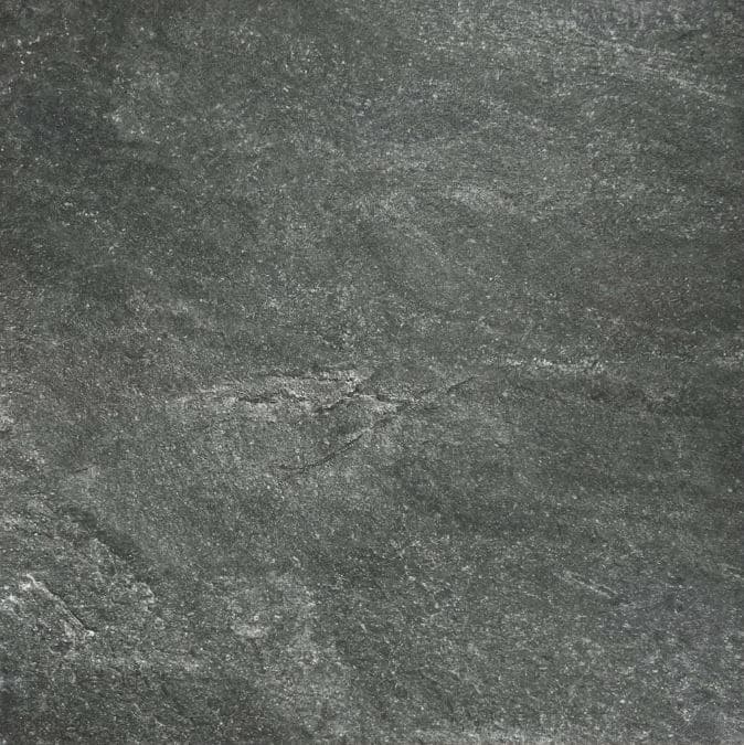 Charcoal Slate Stone Look Rectified Anti-Slip Porcelain Tile 3938