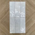 Concrete Cloud Silver Antique Glaze Spanish Ceramic Wall Tile 4248