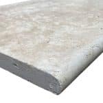 Premium Tumbled Travertine Bullnose 8595