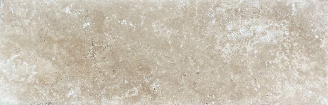 Premium Tumbled Travertine Bullnose 8595