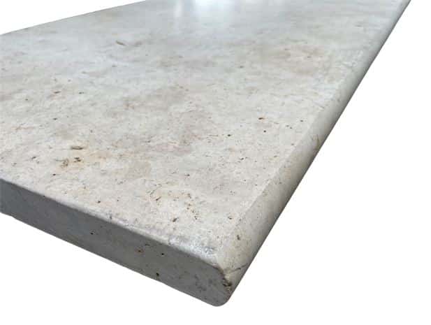 Harbour Blend Tumbled Unfilled Travertine Bullnose 8686