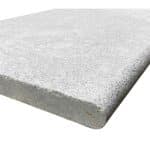 Sky Grey Marble Sandblasted Natural Edge Bullnose 8792