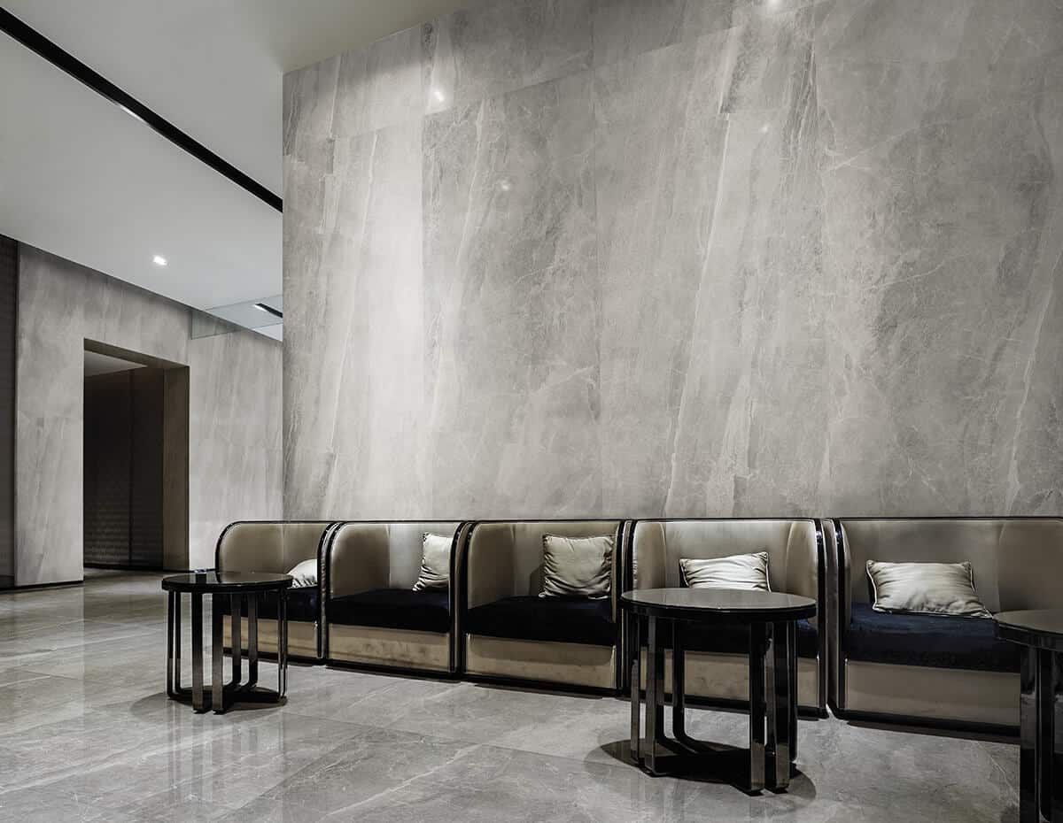Cashmere Light Brown Italian Marble Look  Polished Rectified Porcelain Wall & Floor Panel | Slab 3267