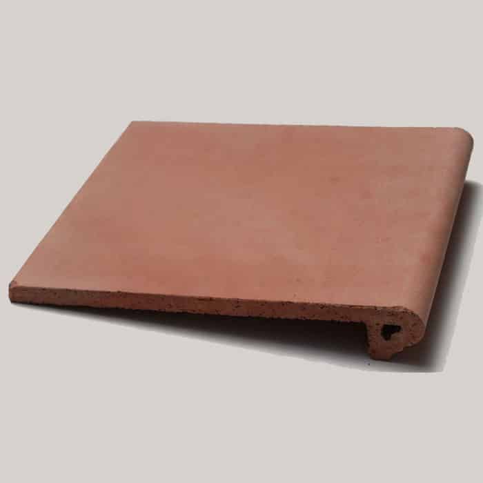 Italian Pre sealed Terracotta Step Bullnose 4648