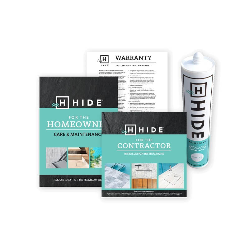 342mm Skimmer Lid Kit 316 Grade S/Steel 20mm 9996