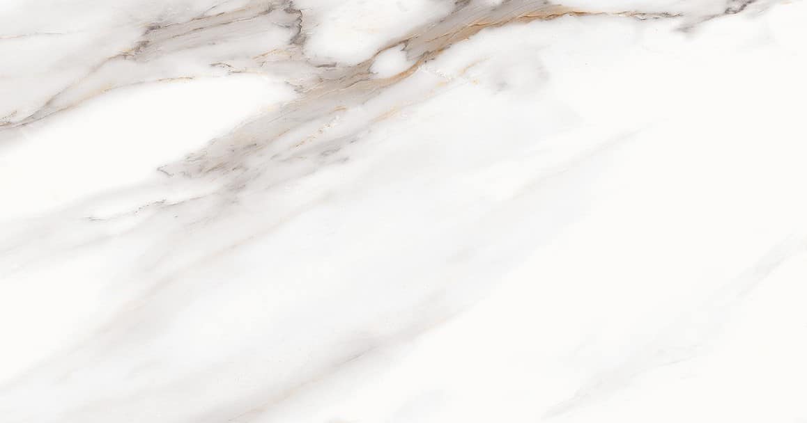 Statuario Marble Look Rectified Polished Porcelain Tile 3633