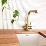 White Matt Porcelain Glazed Kit Kat Mosaic 7607